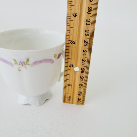 Hutschenreuther Viktoria Hand-Painted Teacup/Saucer, Rare Elegant German Teacup - Picture 11 of 12